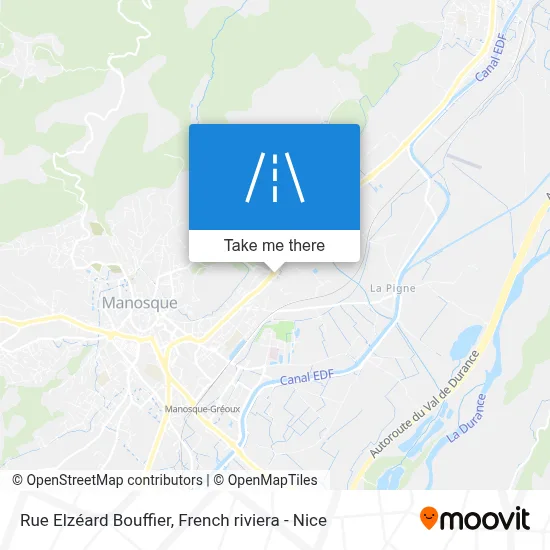 Rue Elzéard Bouffier map