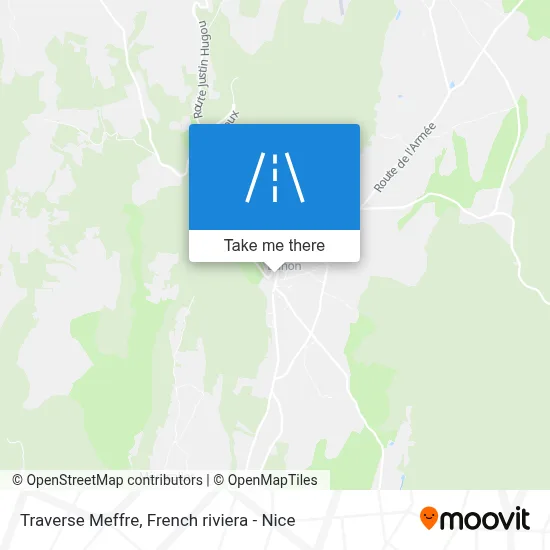 Traverse Meffre map