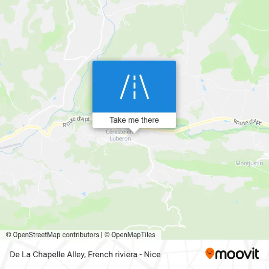 Clos De La Chapelle map