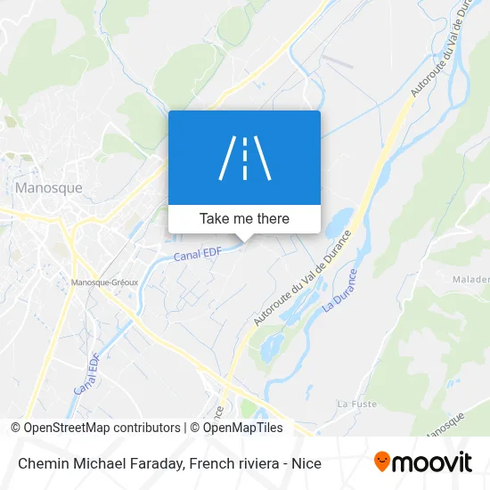 Chemin Michael Faraday map