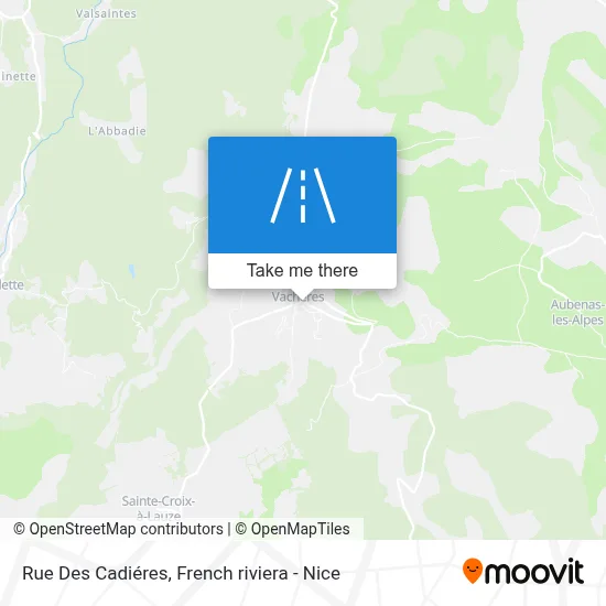 Rue Des Cadiéres map