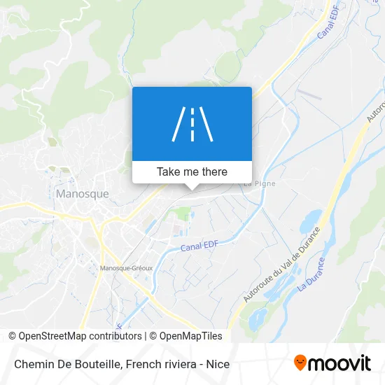 Chemin De Bouteille map