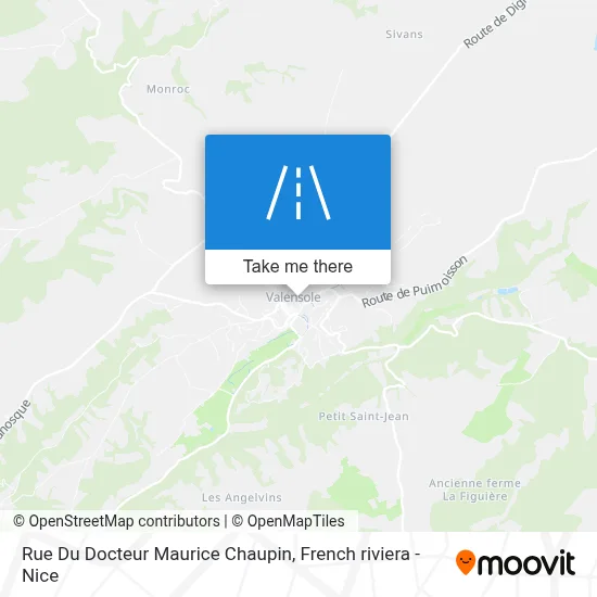 Rue Du Docteur Maurice Chaupin map