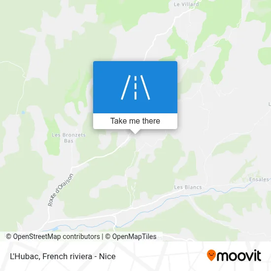 L'Hubac map