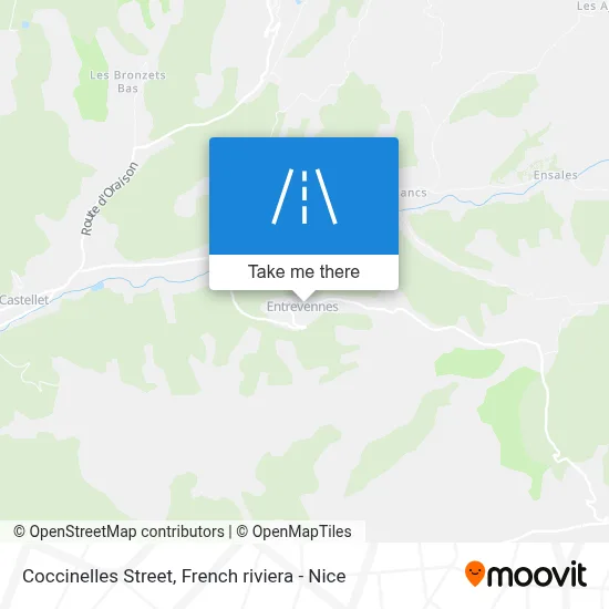 Rue Des Coccinelles map