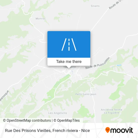 Rue Des Prisons Vieilles map