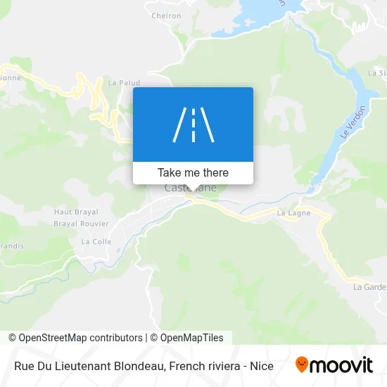 Rue Du Lieutenant Blondeau map