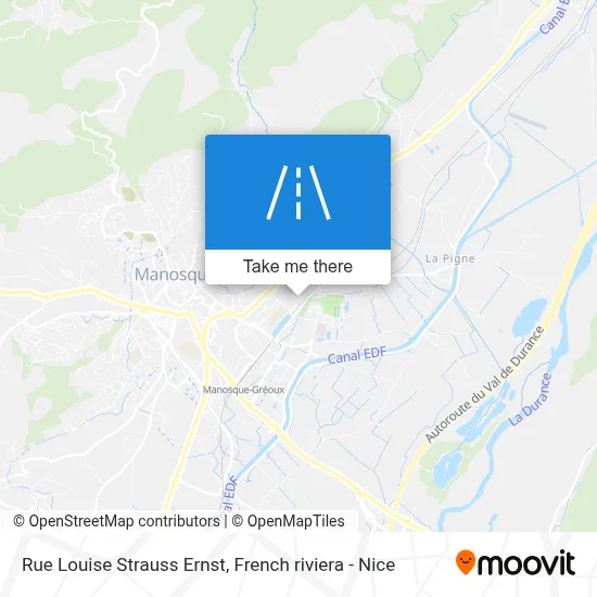 Rue Louise Strauss Ernst map