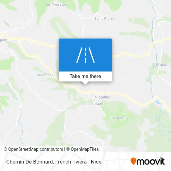 Chemin De Bonnard map