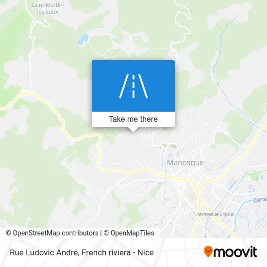 Rue Ludovic André map
