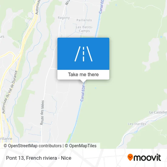 Pont 13 map