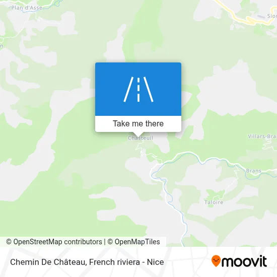 Chemin De Château map