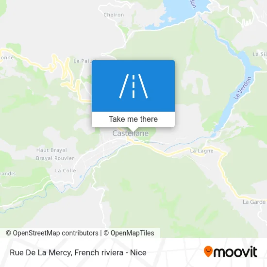 Rue De La Mercy map