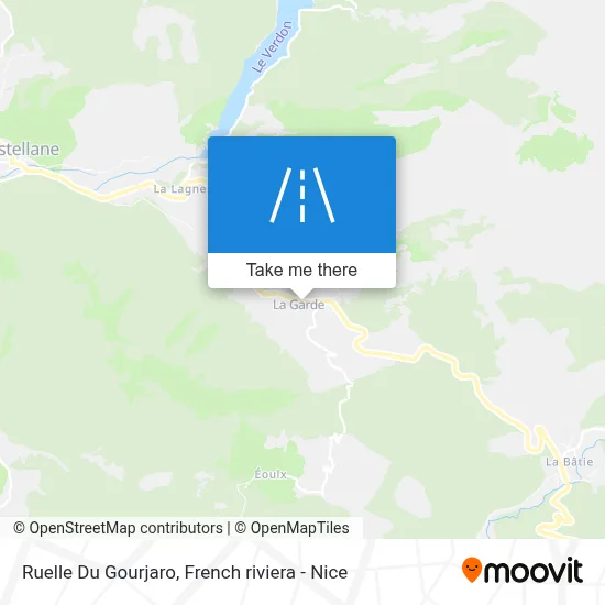Ruelle Du Gourjaro map