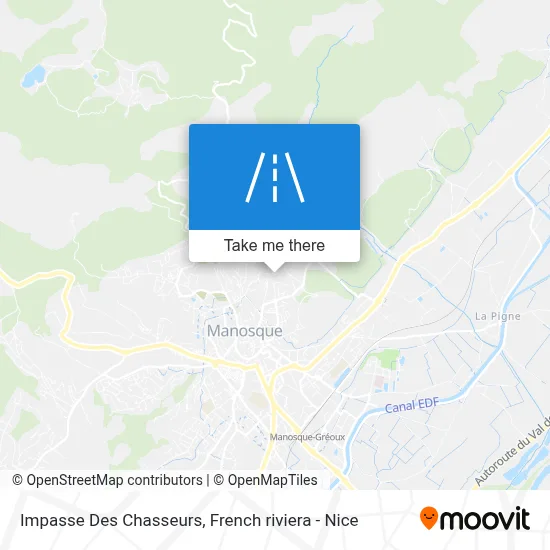 Impasse Des Chasseurs map