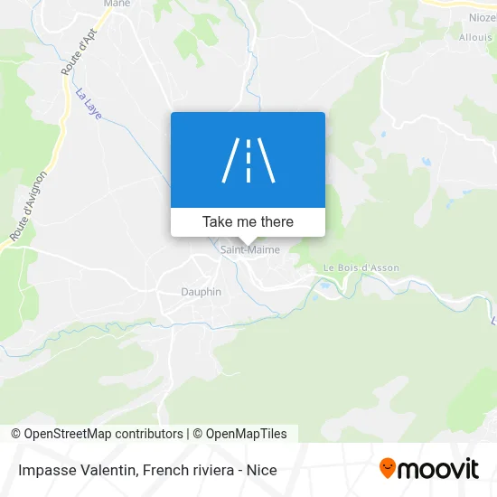 Impasse Valentin map