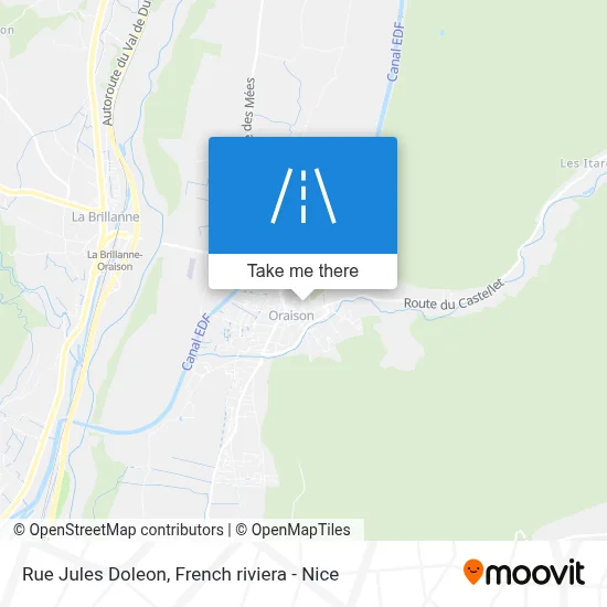 Mapa Rue Jules Doleon