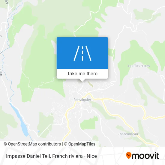 Impasse Daniel Tell map