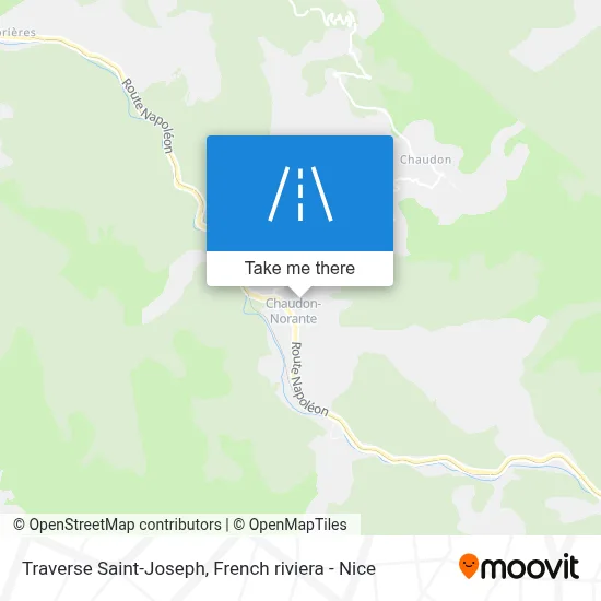 Traverse Saint-Joseph map