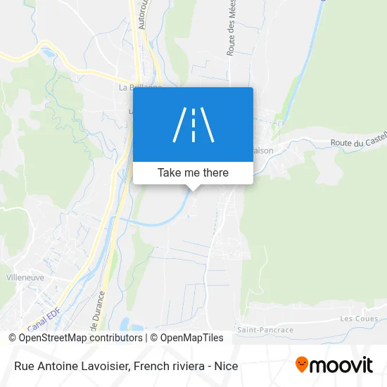 Rue Antoine Lavoisier map