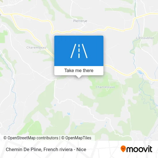 Chemin De Pline map