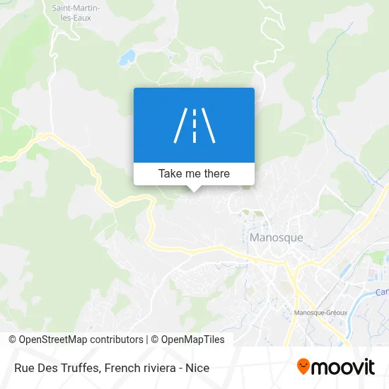 Mapa Rue Des Truffes