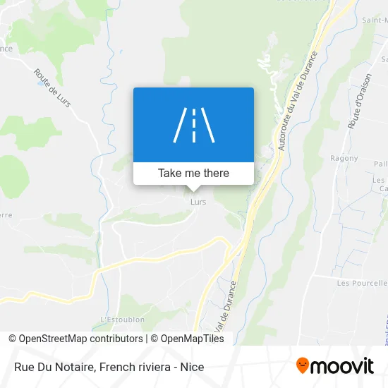 Mapa Rue Du Notaire