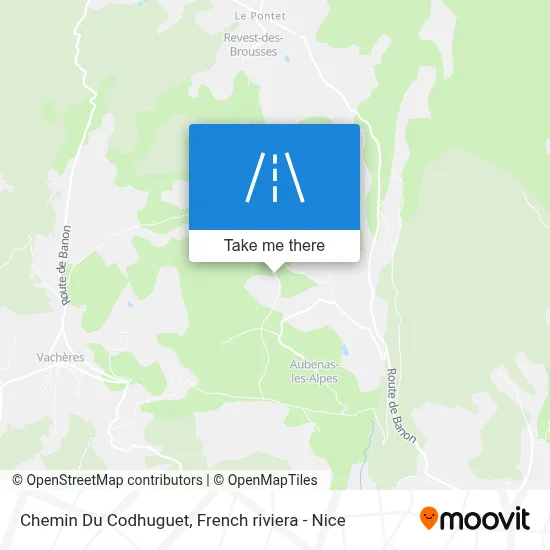 Chemin Du Codhuguet map