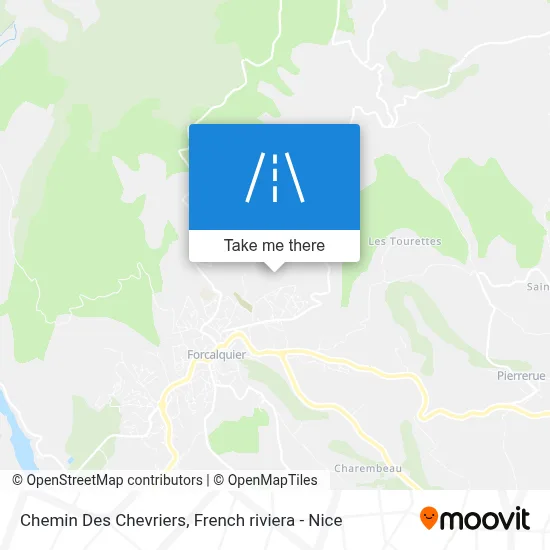 Chemin Des Chevriers map