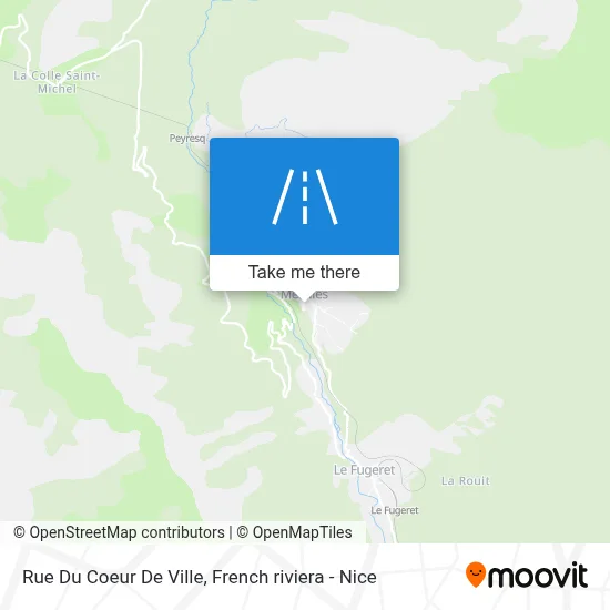 Rue Du Coeur De Ville map