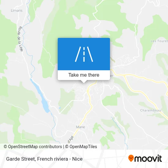 Rue De La Garde map