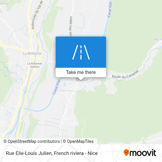 Rue Élie-Louis Julien map