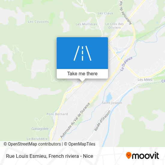 Rue Louis Esmieu map