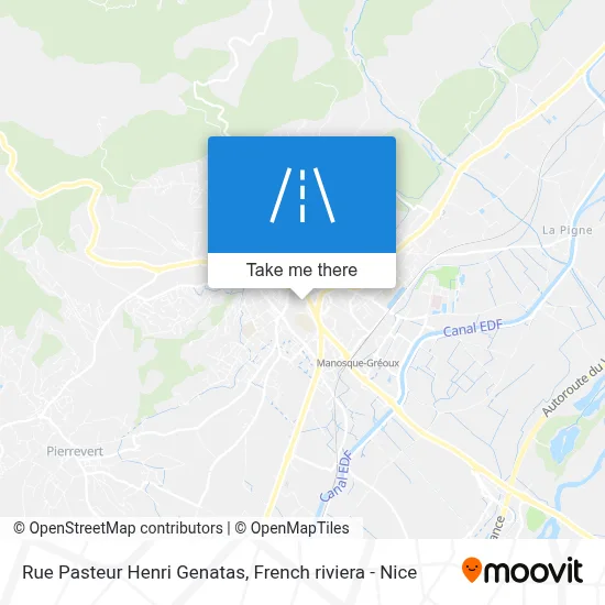 Rue Pasteur Henri Genatas map