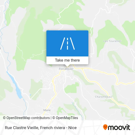 Rue Clastre Vieille map