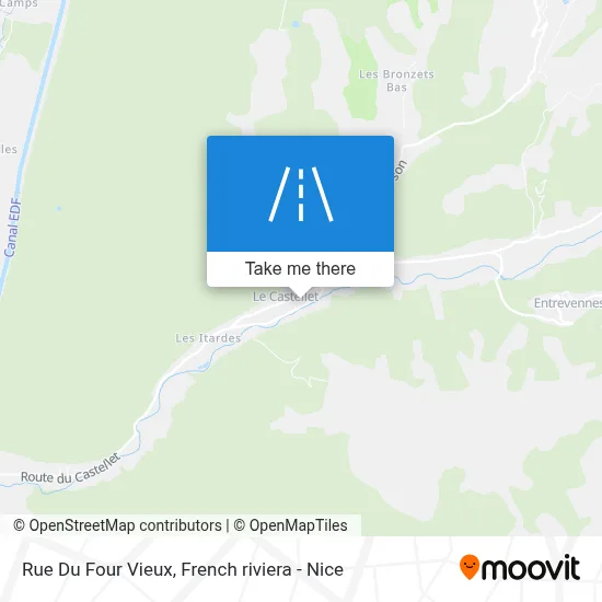 Rue Du Four Vieux map