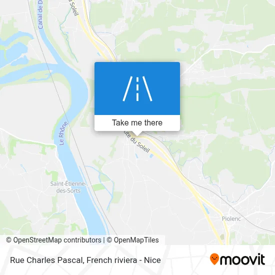 Mapa Rue Charles Pascal