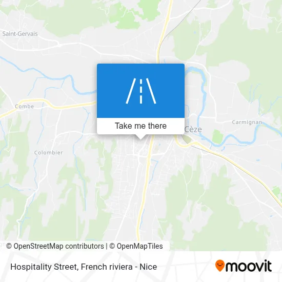 Rue De L'Hospitalité map