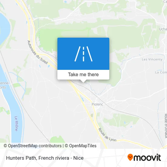Chemin Des Chasseurs map