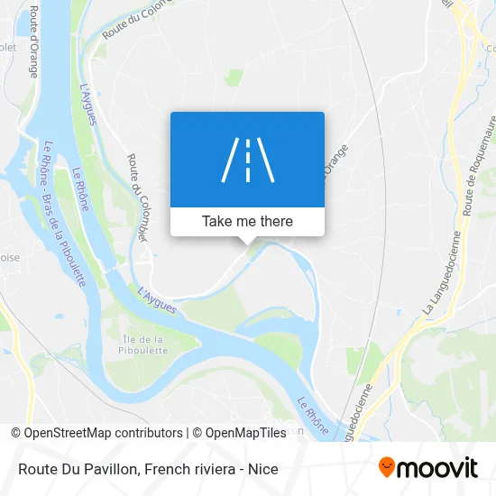 Route Du Pavillon map