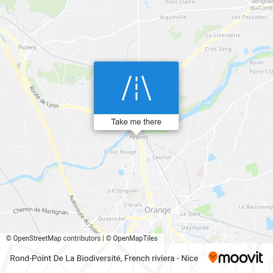 Rond-Point De La Biodiversité map