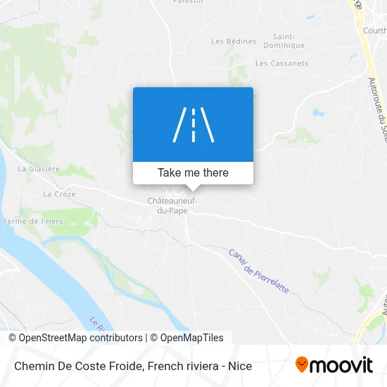 Chemin De Coste Froide map