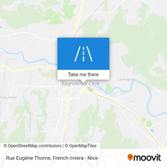 Rue Eugène Thome map