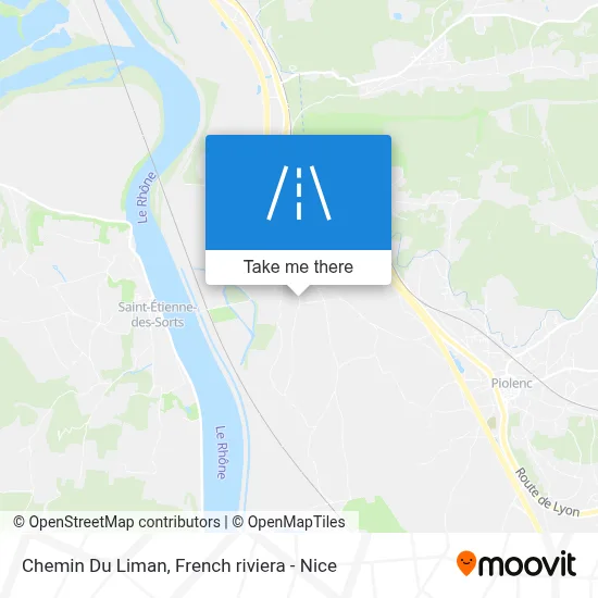 Chemin Du Liman map