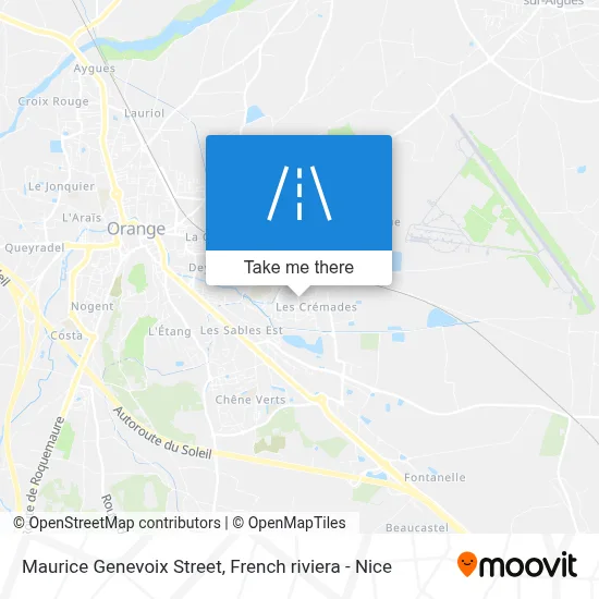 Rue Maurice Genevoix map