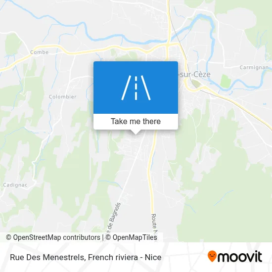 Rue Des Menestrels map