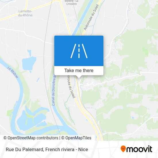 Rue Du Palemard map