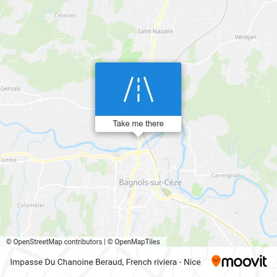 Impasse Du Chanoine Beraud map