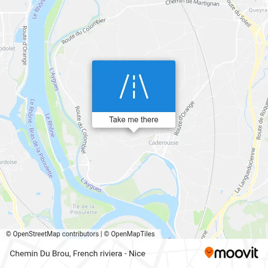 Chemin Du Brou map