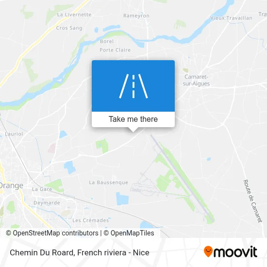 Chemin Du Roard map
